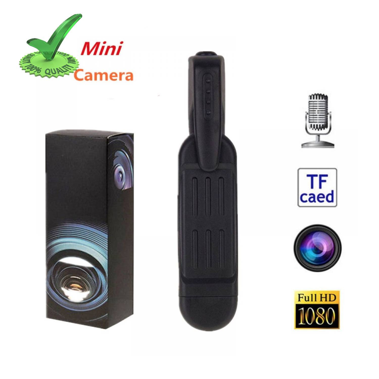 Wearable 4k Pen Spy Camera with Mini DVR