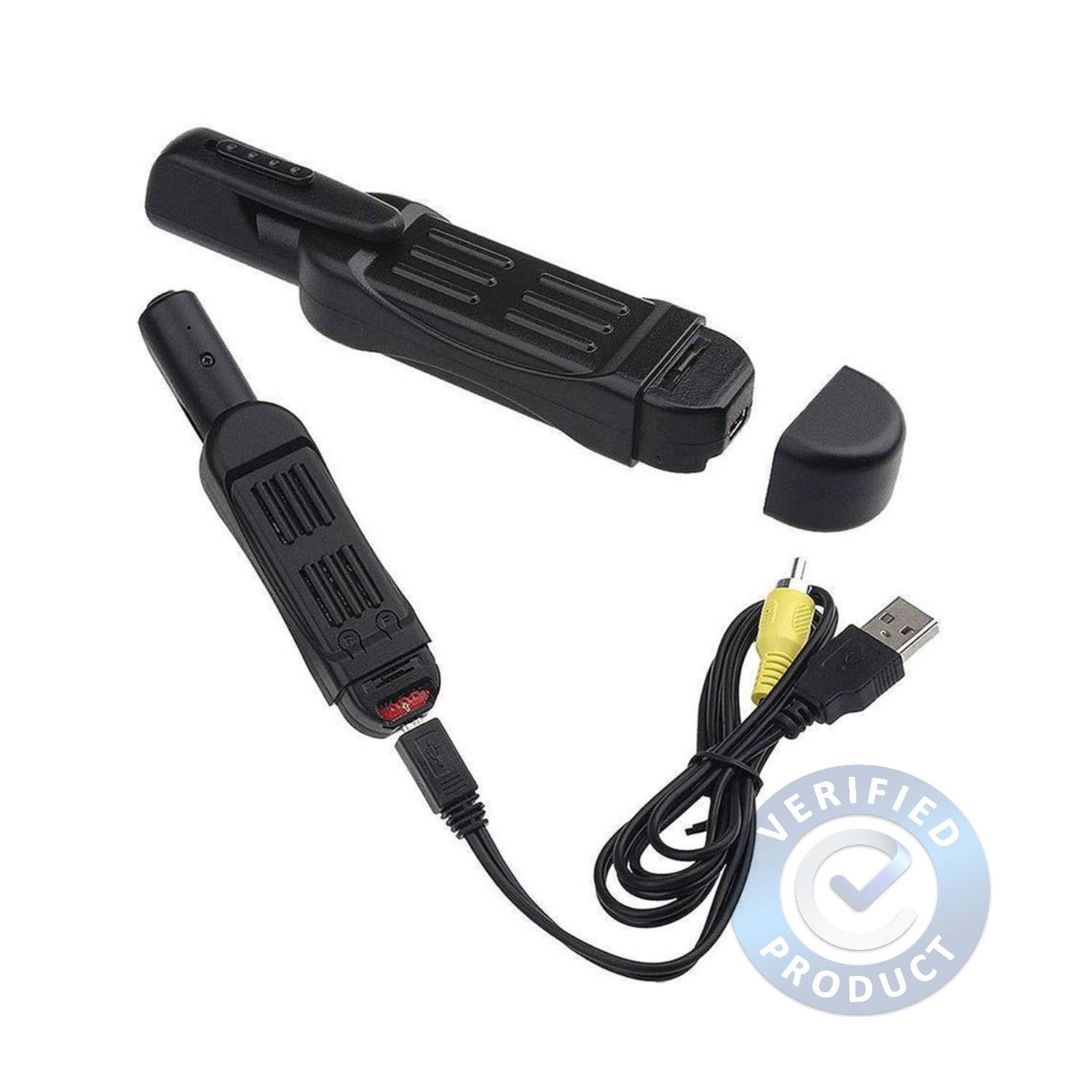 Wearable 4k Pen Spy Camera with Mini DVR