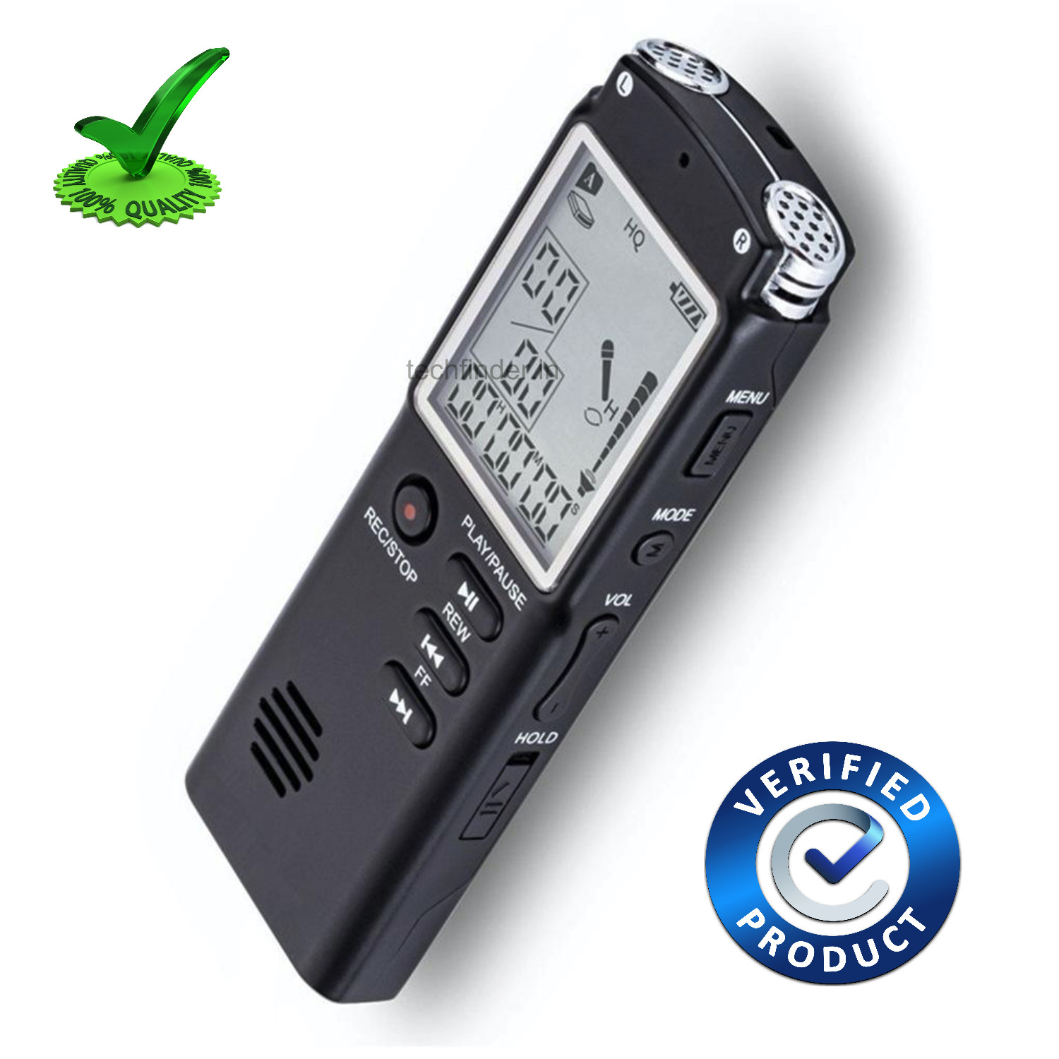 8GB Digital Audio Voice Recorder