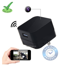 4k Wi-Fi Hidden Spy Camera with Recorder in Charging Adaptor